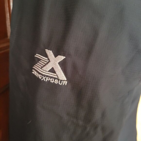 ZeroXposur Womens Water-Resistant Black Jacket M With Zipper & Snap Closures - Picture 2 of 7